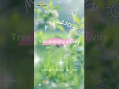 plantação de árvores