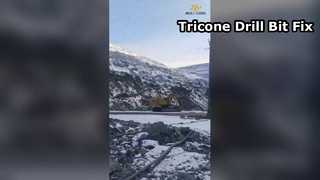 Suporte técnico no local para brocas Tricone